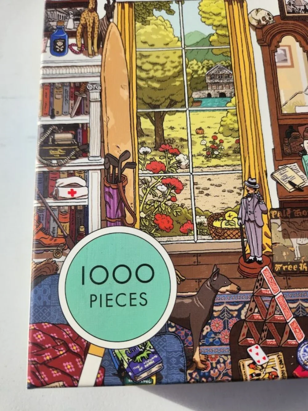 The World of Agatha Christie 1000 Piece Jigsaw Puzzle Laurence King 90 Clues & P